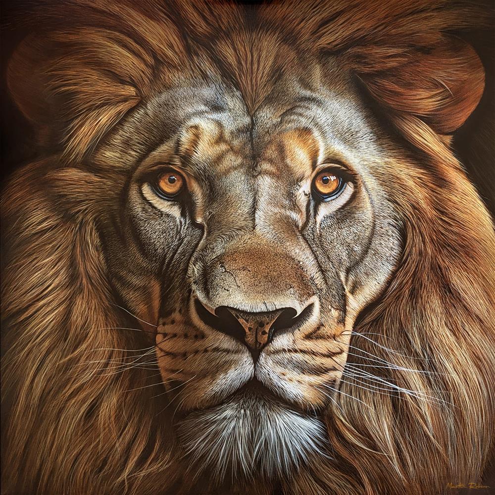 Martin Robson - 'King's Gaze' - Framed Original Art