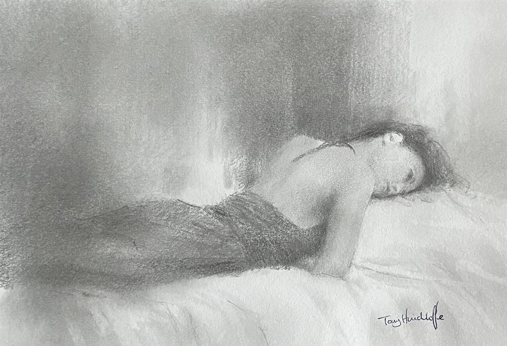 Tony Hinchliffe - 'Kiss And Tell' - Framed Original Study