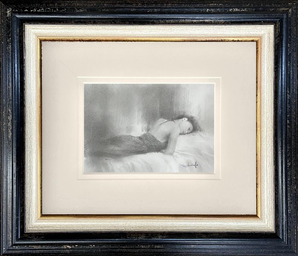 Tony Hinchliffe - 'Kiss And Tell' - Framed Original Study