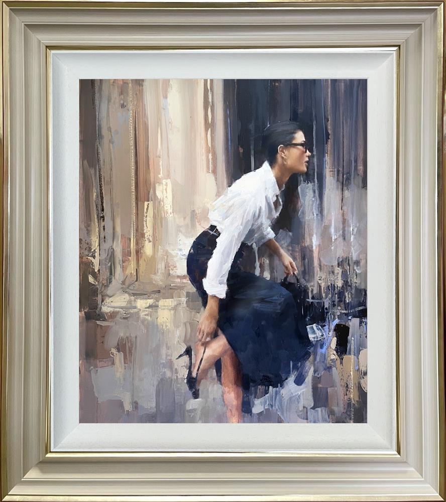 Tony Hinchliffe - 'Kiss Chase' - Framed Limited Studio Edition