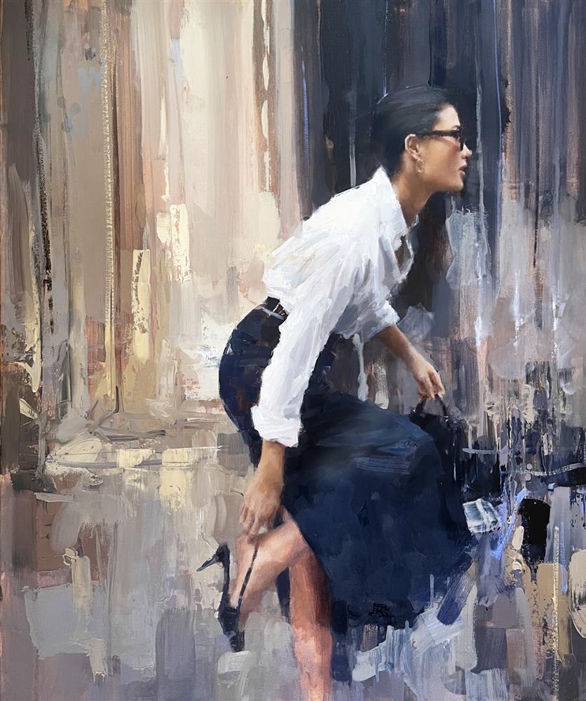 Tony Hinchliffe - 'Kiss Chase' - Framed Limited Studio Edition