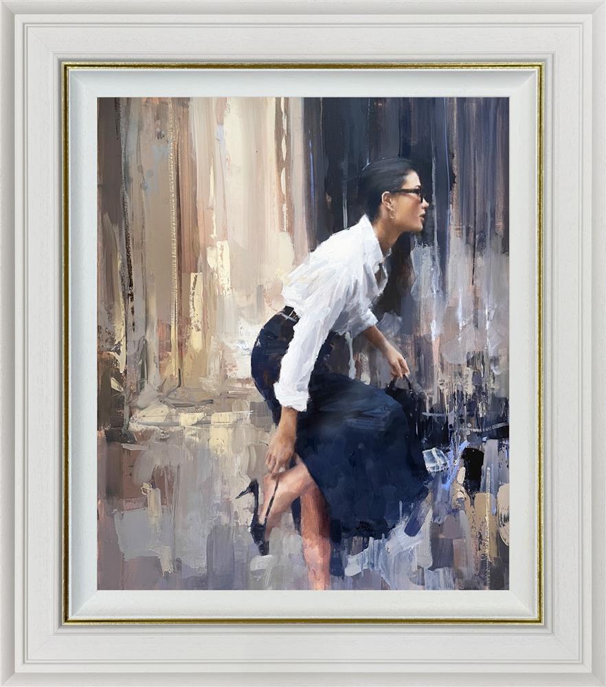Tony Hinchliffe - 'Kiss Chase' - Framed Limited Studio Edition