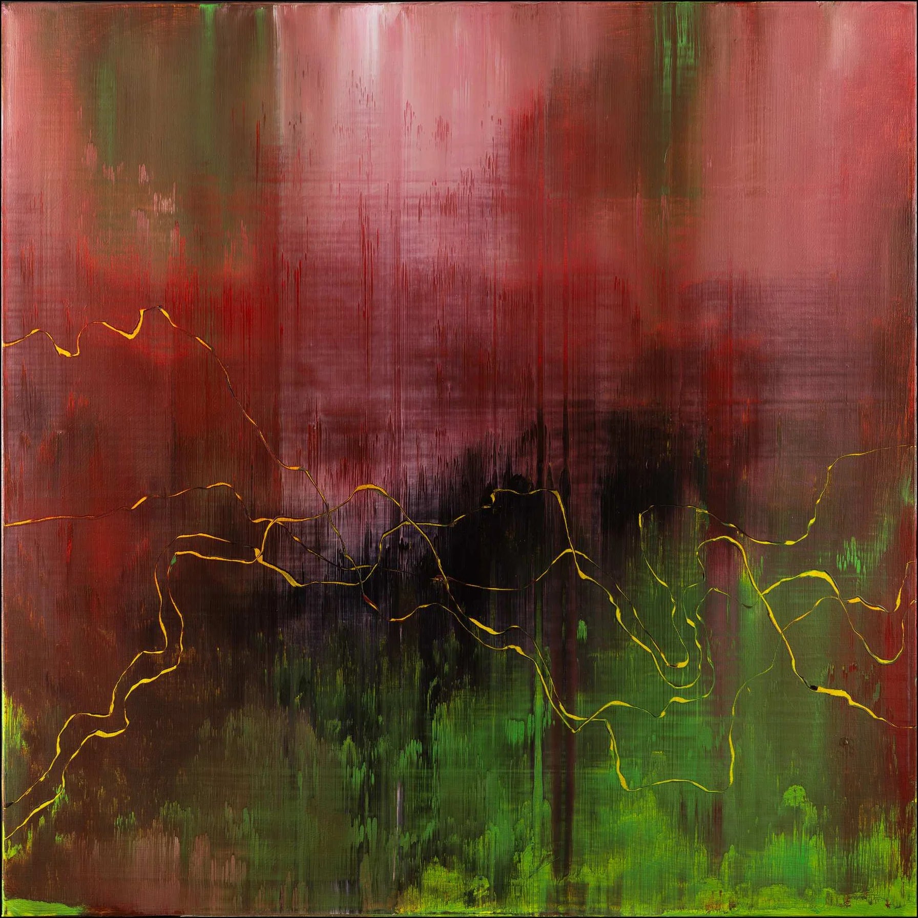 Nemanja Nikolic - 'Kiss That Will Blow Your Mind' - Original Abstract Artwork