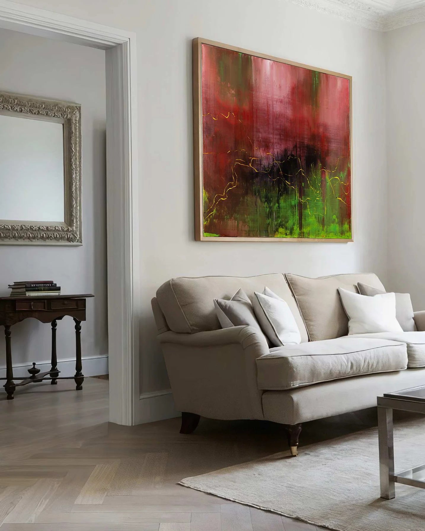 Nemanja Nikolic - 'Kiss That Will Blow Your Mind' - Original Abstract Artwork