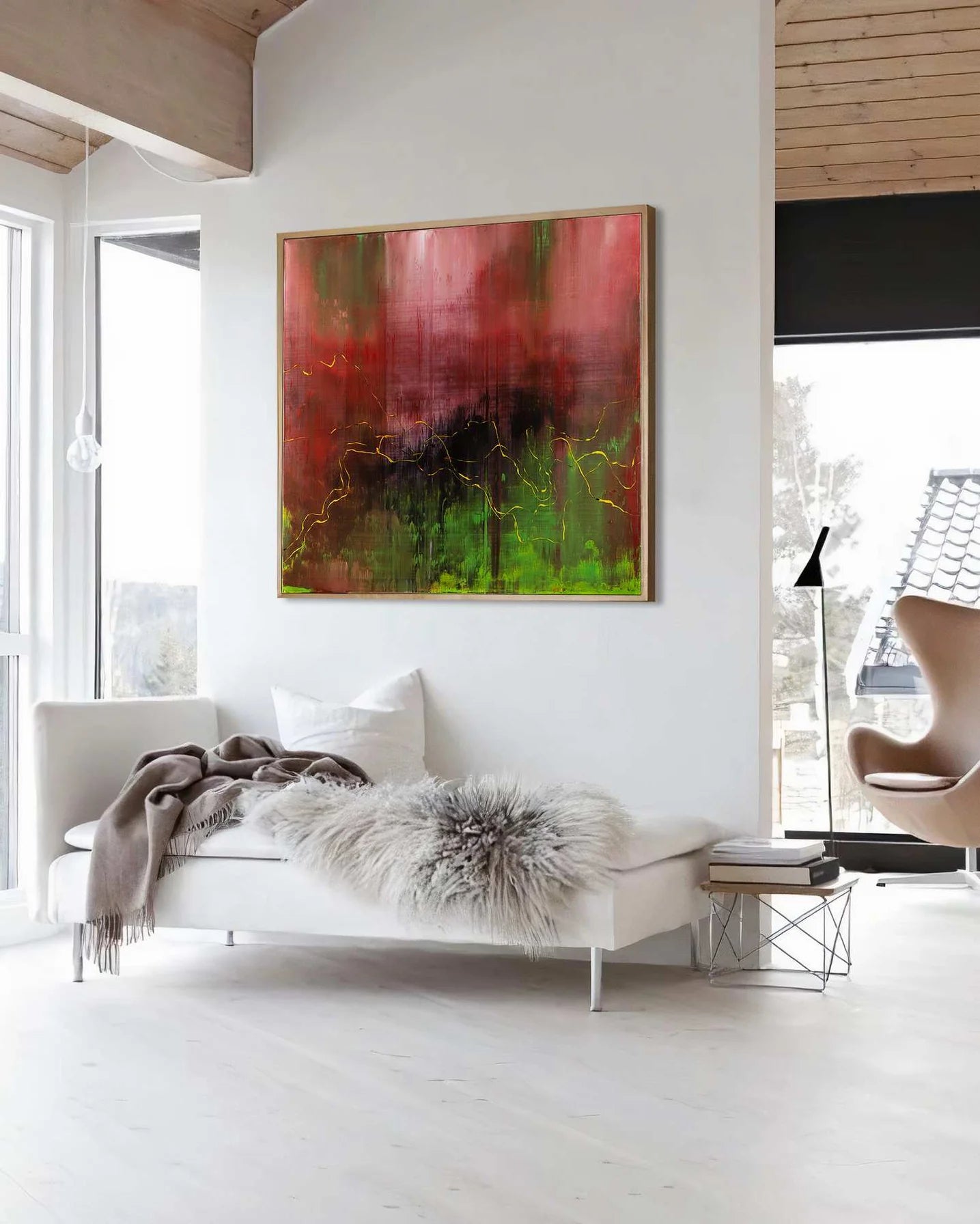 Nemanja Nikolic - 'Kiss That Will Blow Your Mind' - Original Abstract Artwork