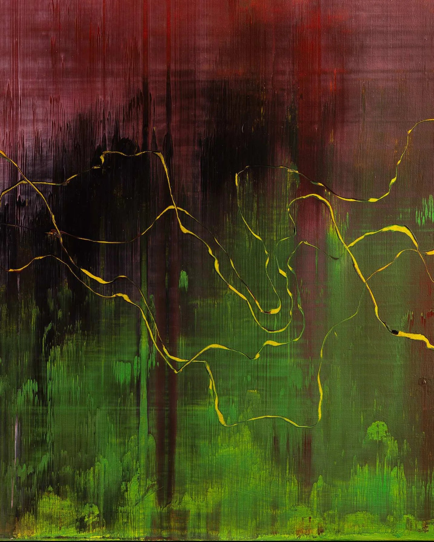 Nemanja Nikolic - 'Kiss That Will Blow Your Mind' - Original Abstract Artwork