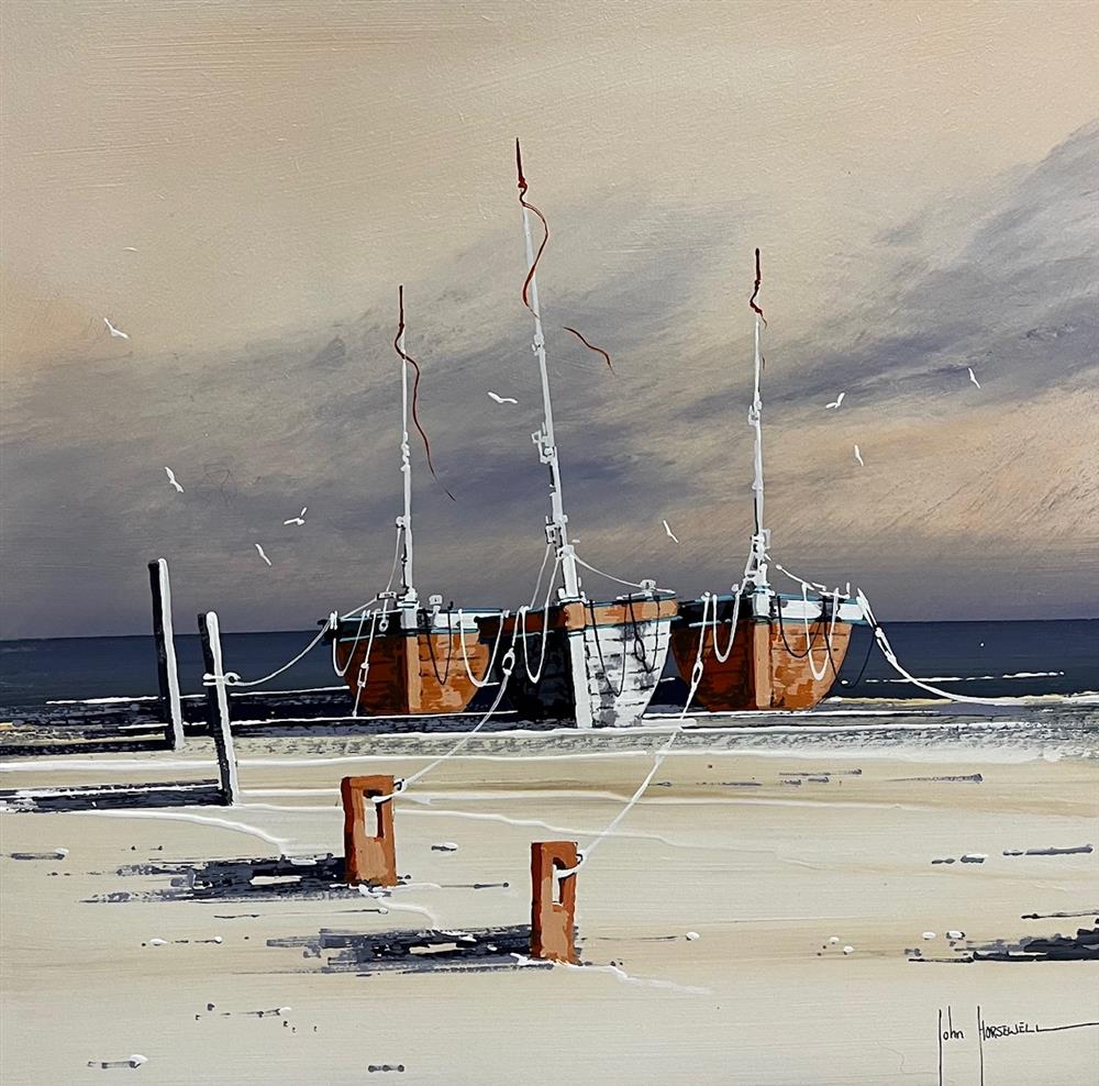 John Horsewell - 'Knots And Reflections' - Framed Original Artwork