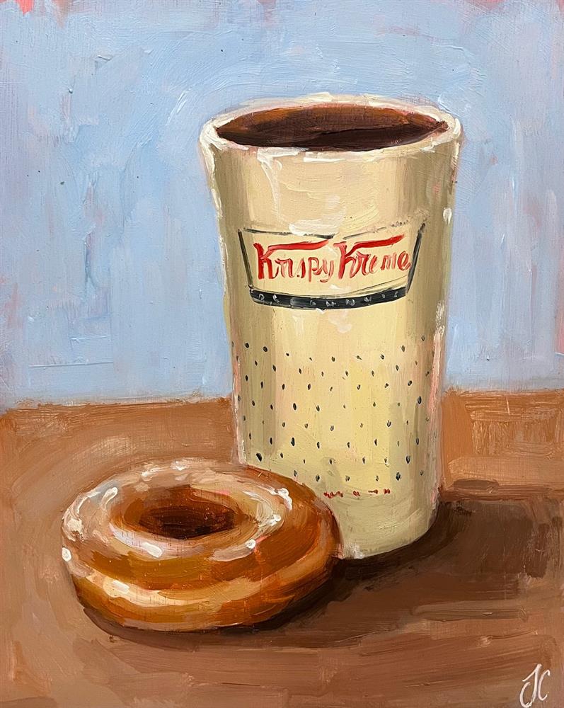 Joss Clapson -  'Krispy Kreme' - Framed Original Art