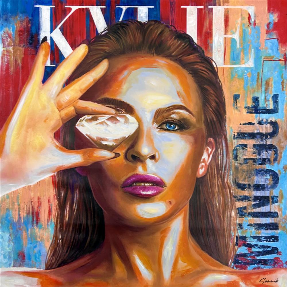 Sannib - 'Kylie' - Framed Original Art