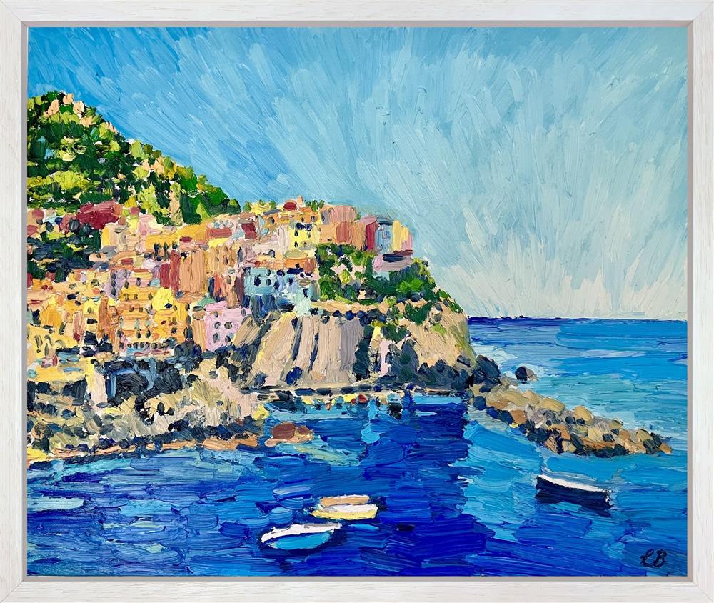 Leila Barton - 'La Dolce Vita Dreaming' - Framed Original Artwork