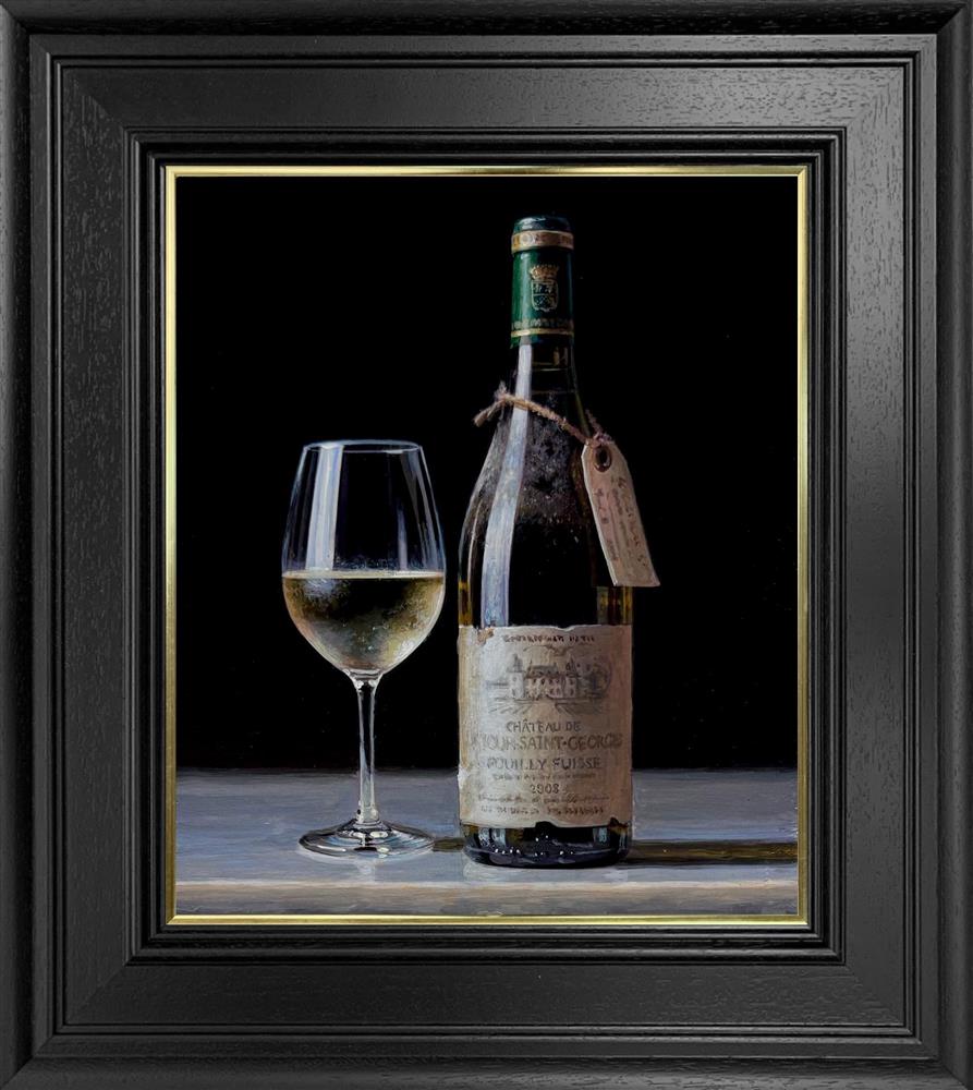 Tony Owens - 'La Tour Saint-Georges With Glass' - Framed Original Artwork