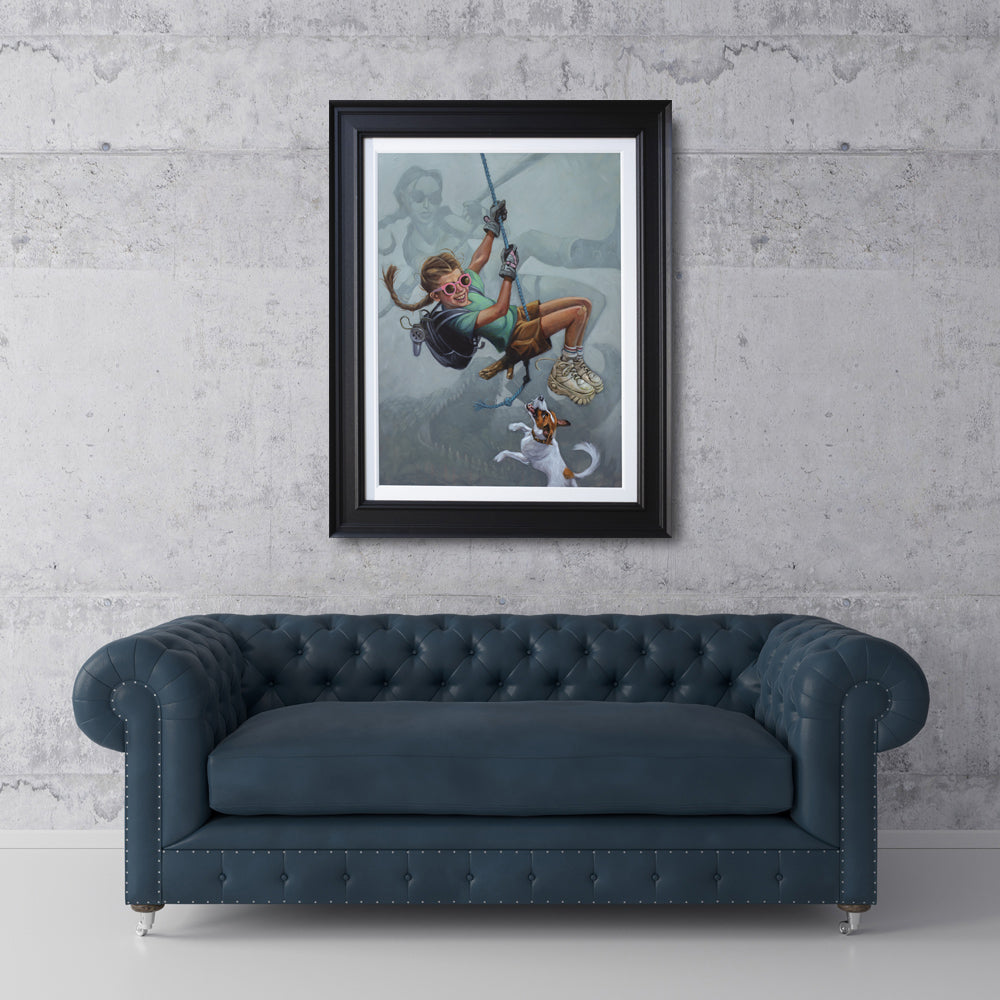 Craig Davison  - 'Tomb Me, Tomb You'- Framed Original Artwork