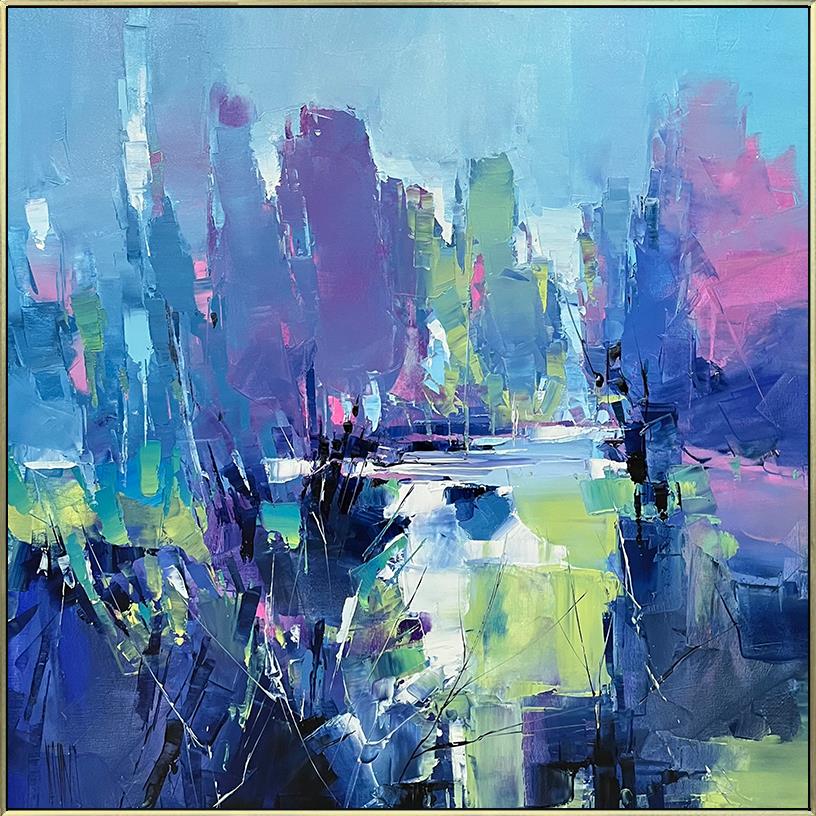 Hervé Lenouvel  'Larive' - Framed Original Artwork