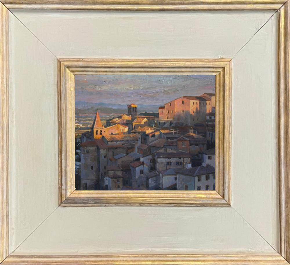 Rachele Dryden-Smith - 'Last Sun' - Framed Original Artwork