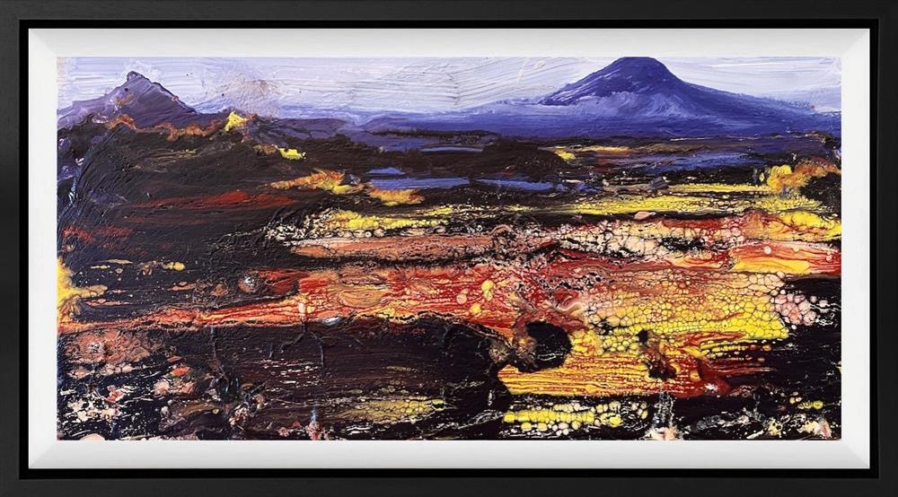 Michael Sole - 'Lava Study I' - Framed Original Artwork