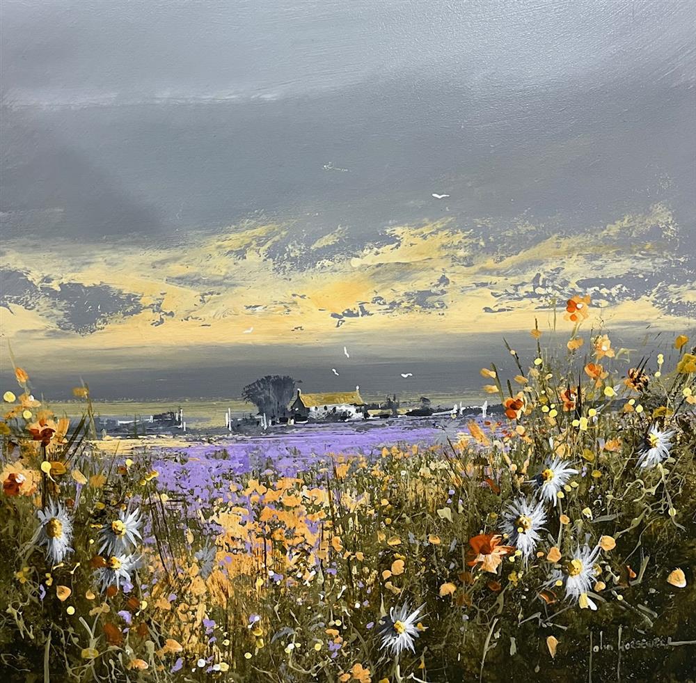 John Horsewell - 'Lavender Hues' - Framed Original Artwork