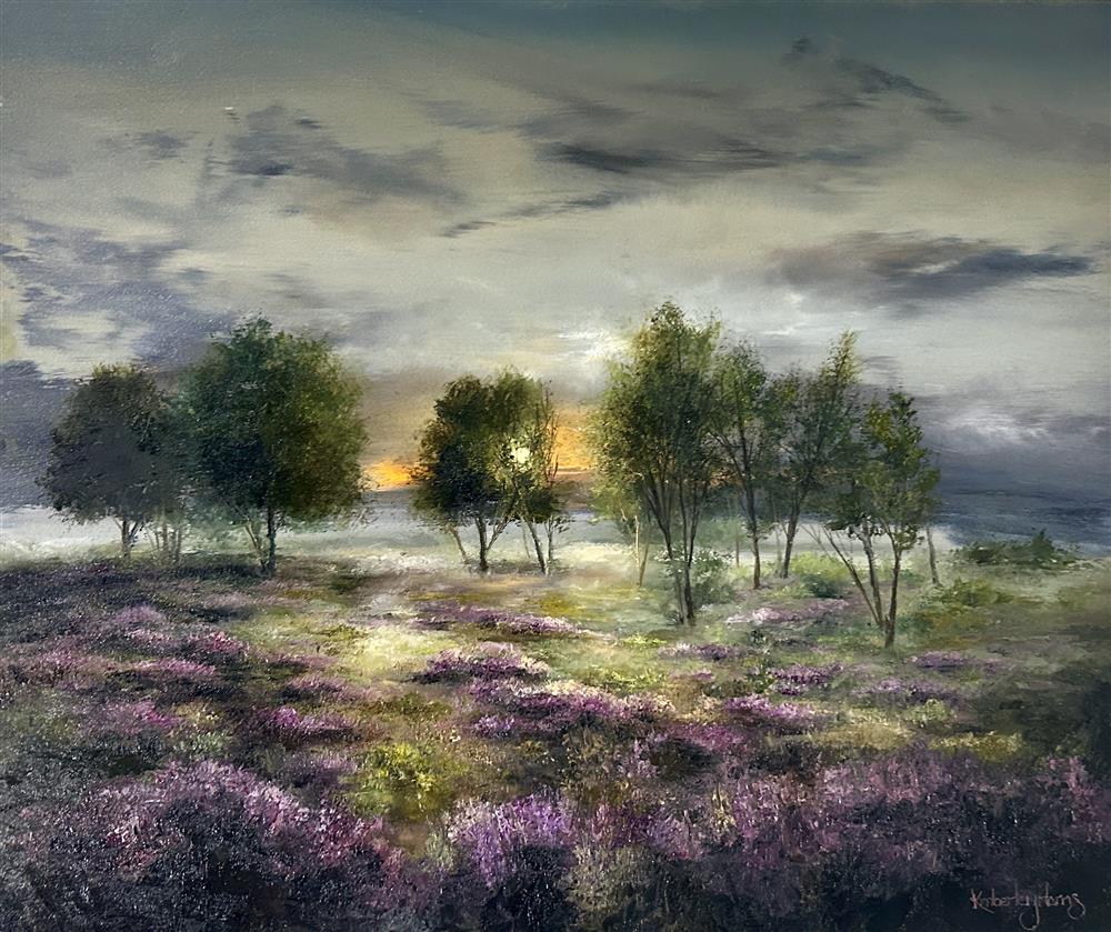 Kimberley Harris - 'Lavender Morning' - Framed Original Artwork