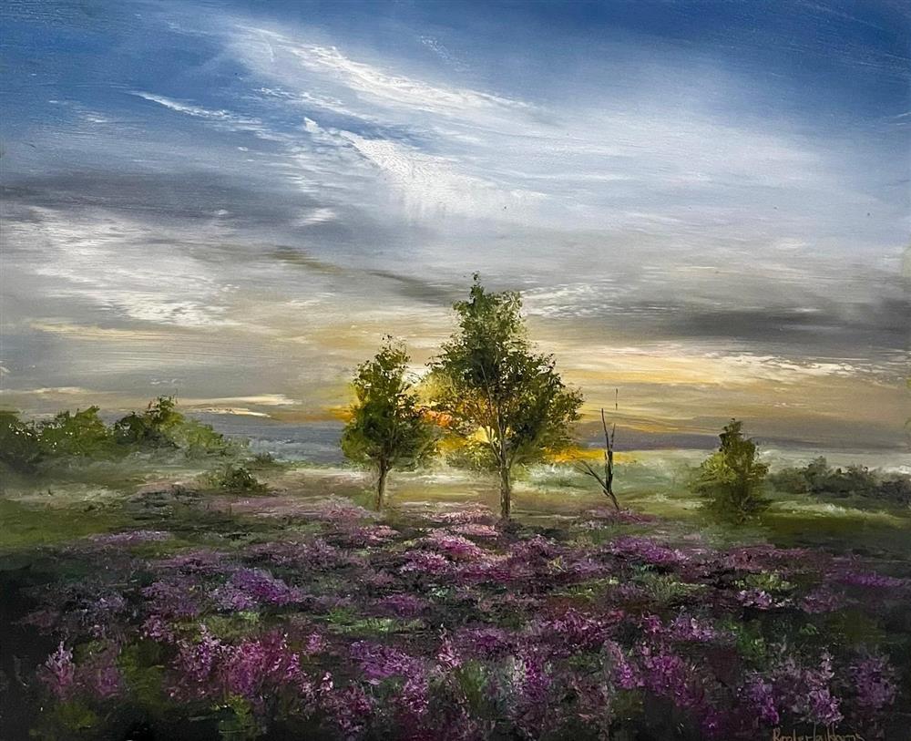 Kimberley Harris - 'Lavender Twilight' - Framed Original Artwork