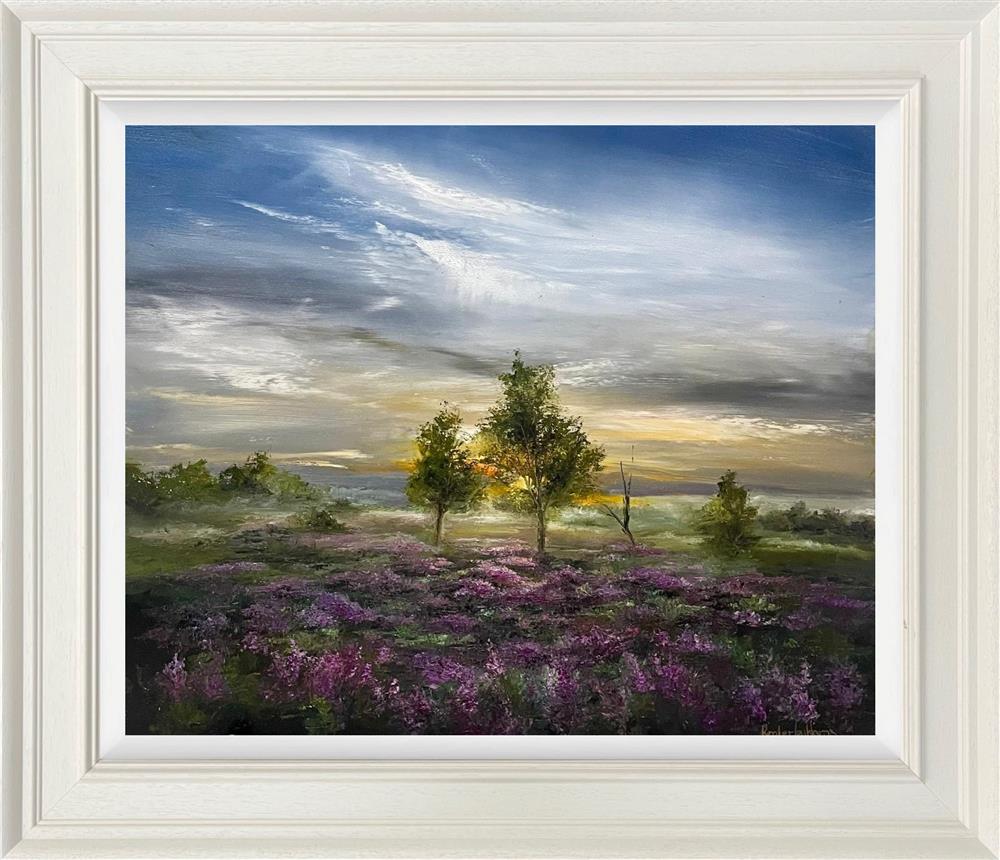 Kimberley Harris - 'Lavender Twilight' - Framed Original Artwork