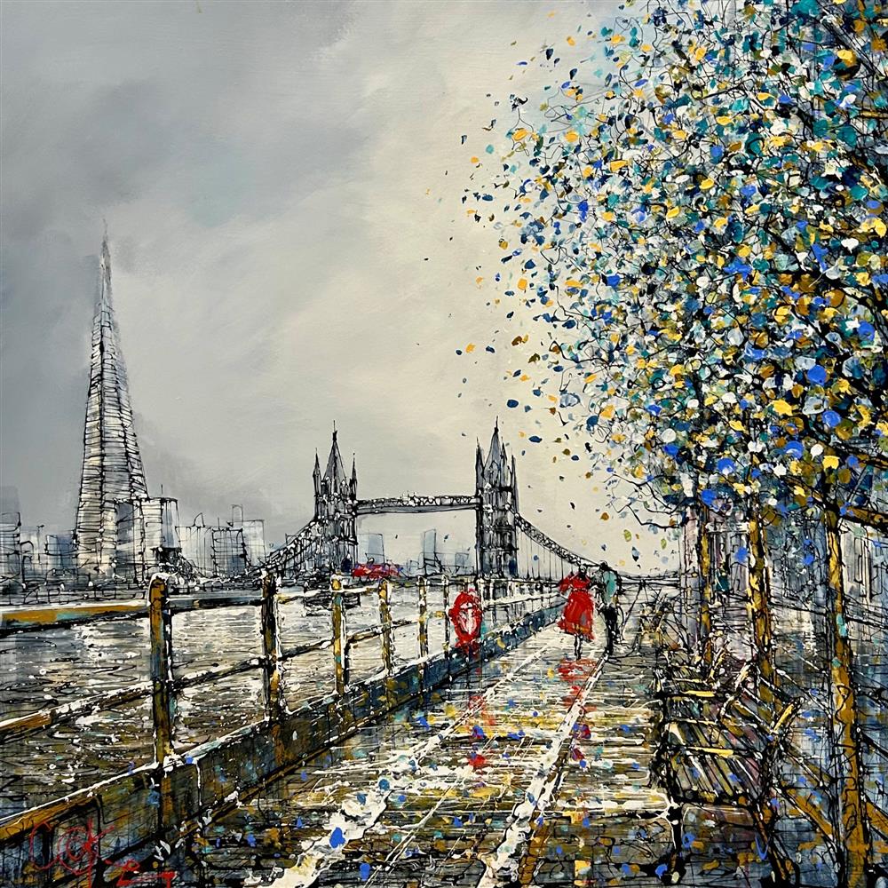 Nigel Cooke - 'Lay The Path' - Framed Original Artwork