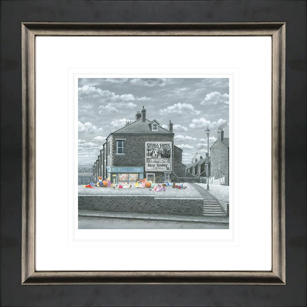 Leigh Lambert - 'Lazy Sunday Afternoon' - Paper  - Framed Limited Edition Art