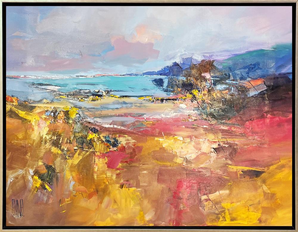 Hervé Lenouvel  'Le Rivage Parfait' - Framed Original Artwork