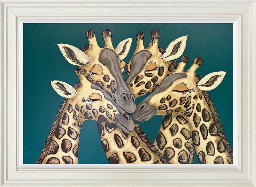 Amy Louise - 'Lean On Me' - Framed Original Art