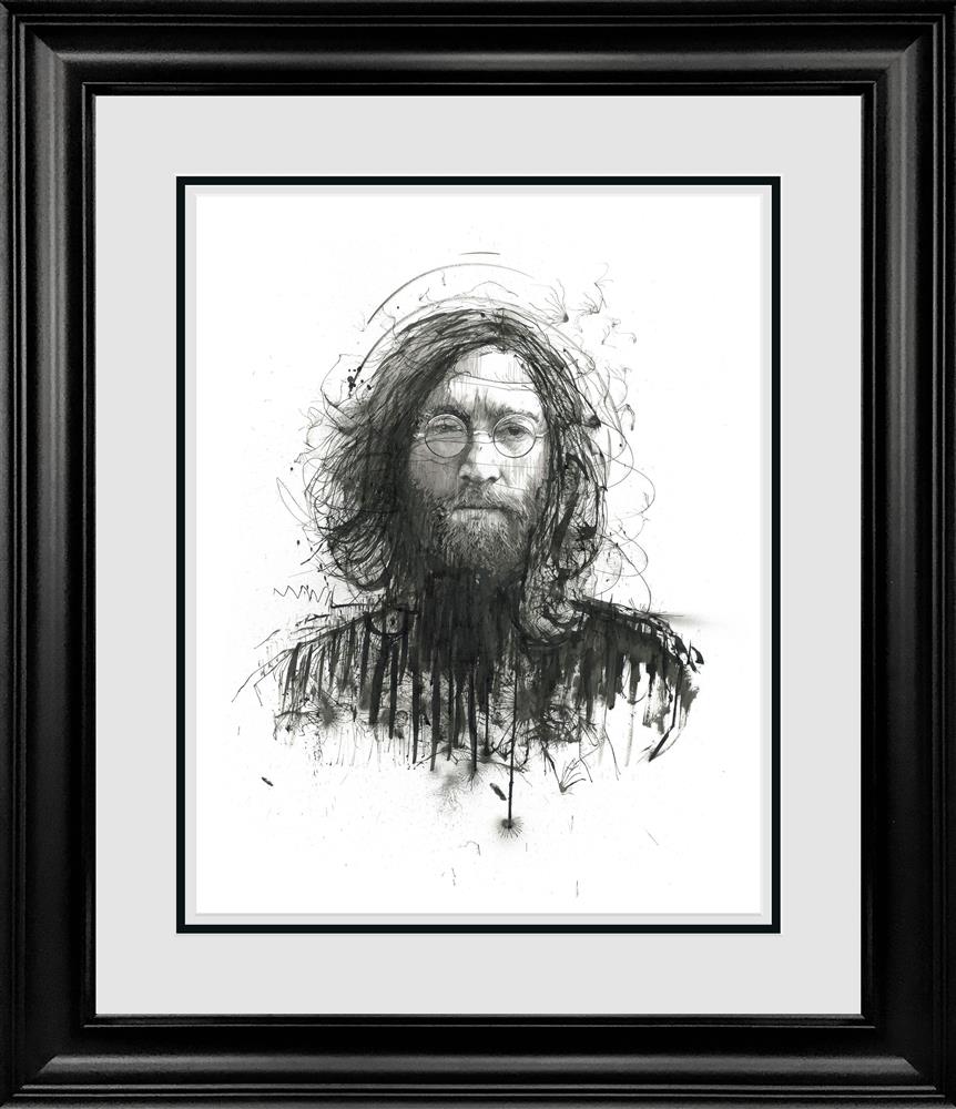 Scott Tetlow - 'Lennon' - Framed Original Art