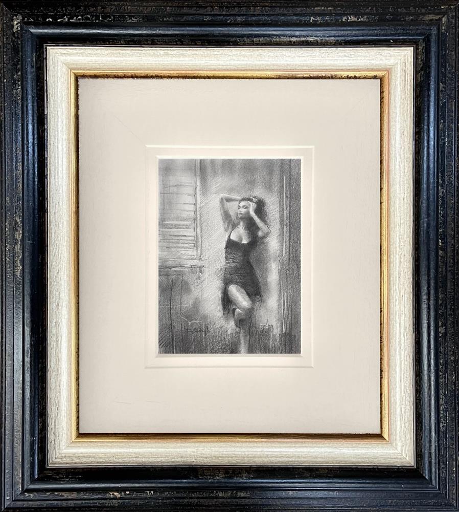 Tony Hinchliffe - 'Lessons From The Flower Garden - Study' - Framed Original Artwork