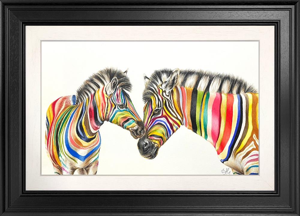 Hayley Goodhead - 'Let Me Glow - Study' - Framed Original Artwork