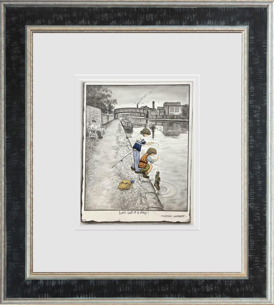 Leigh Lambert - 'Let's Call It A Day! - Sketch'  - Framed Original Sketch
