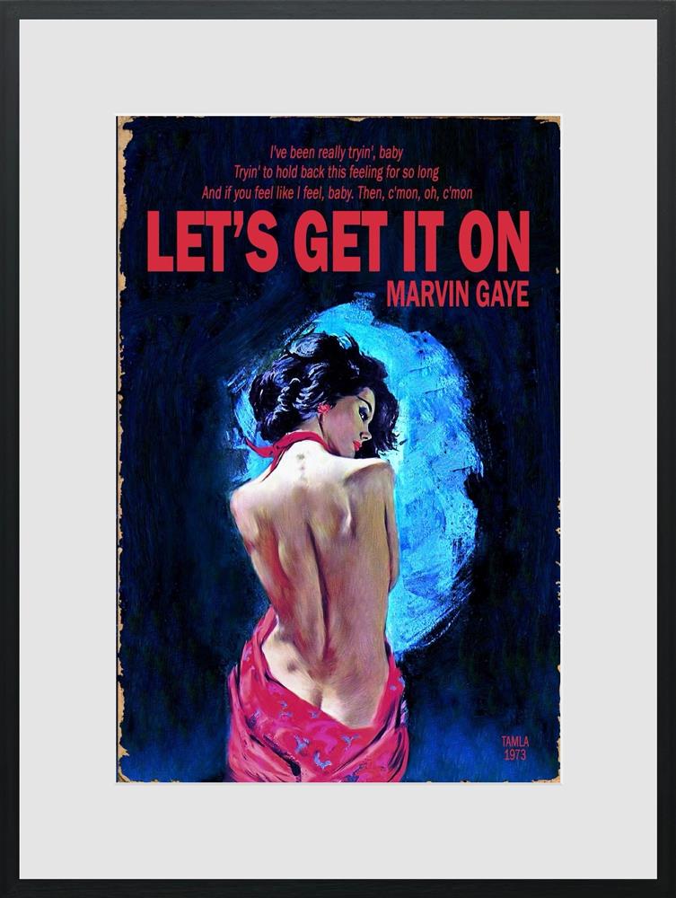 Linda Charles - 'Let's Get It On' - Framed Limited Edition