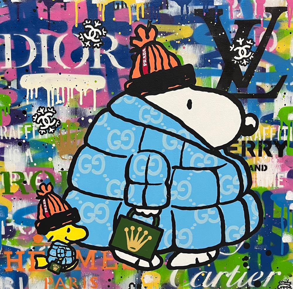 Emily Crook - 'Lets Match' - Framed Original Art