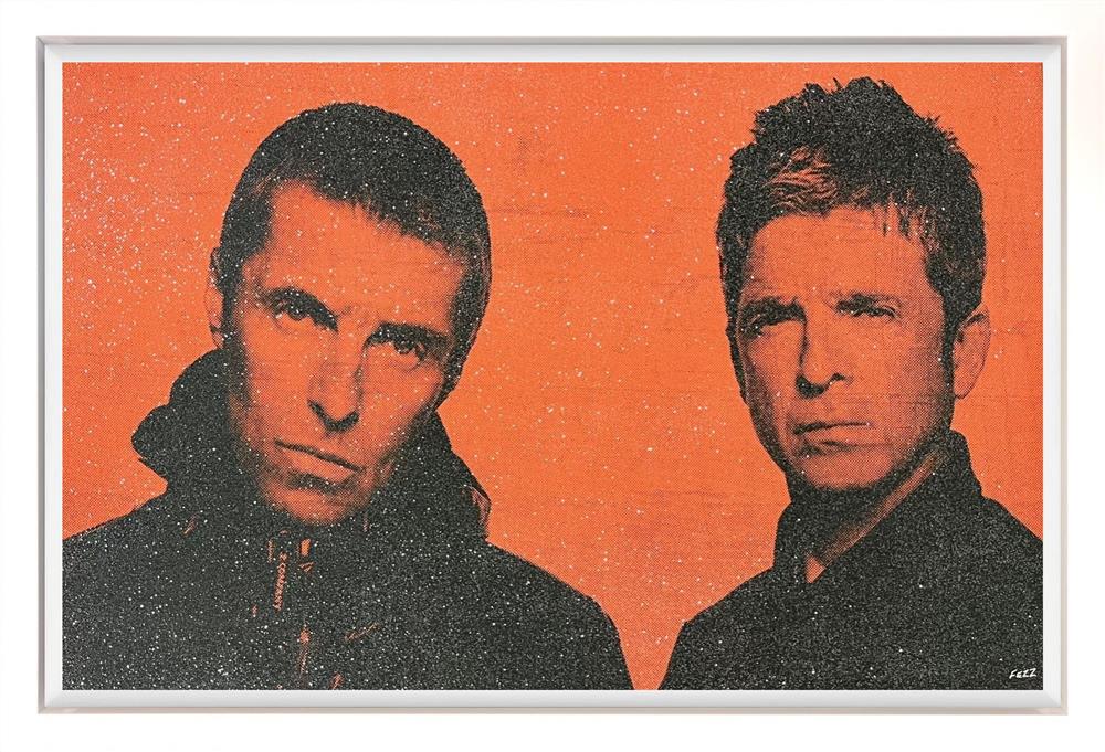 Fezz - 'Liam And Noel' - Framed Original Artwork