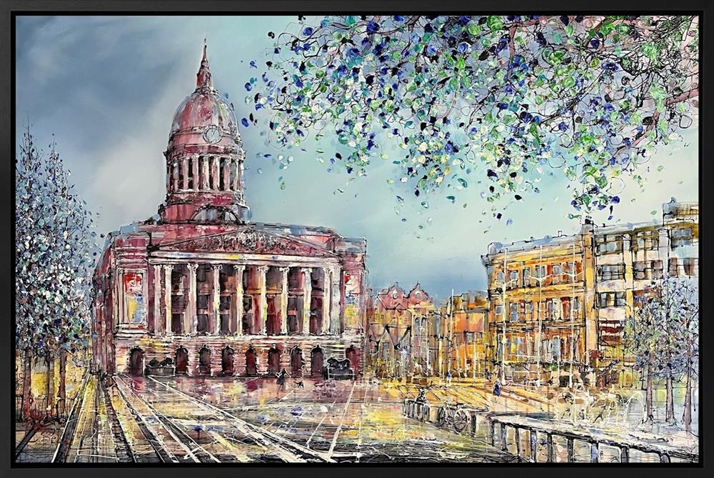 Nigel Cooke - 'Life In Nottingham' - Framed Original Artwork