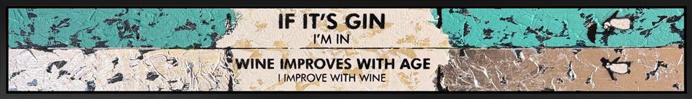 Hue Folk - 'Life Is A Bookcase (2 Books) I' - Framed Original Artwork