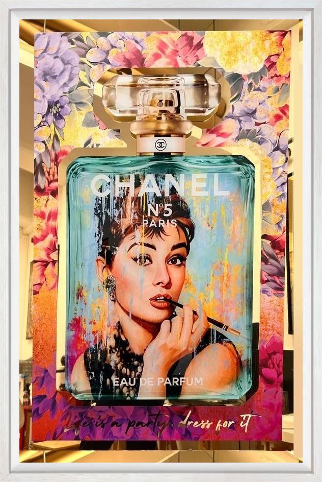 Sannib - 'Life Is A Party' - Acrylic Bottle Dibond Mirror Edition