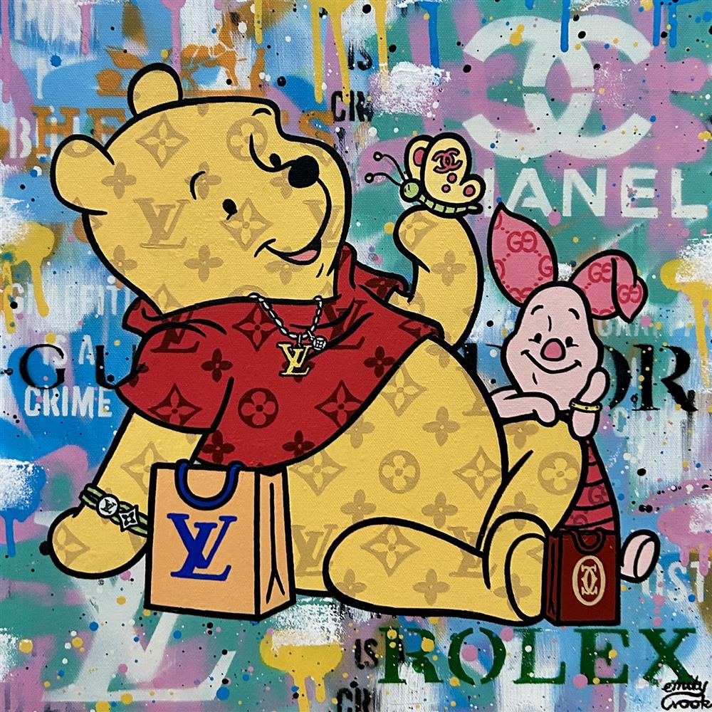 Emily Crook - 'Life Is Better With Friends Like You' - Framed Original Artwork