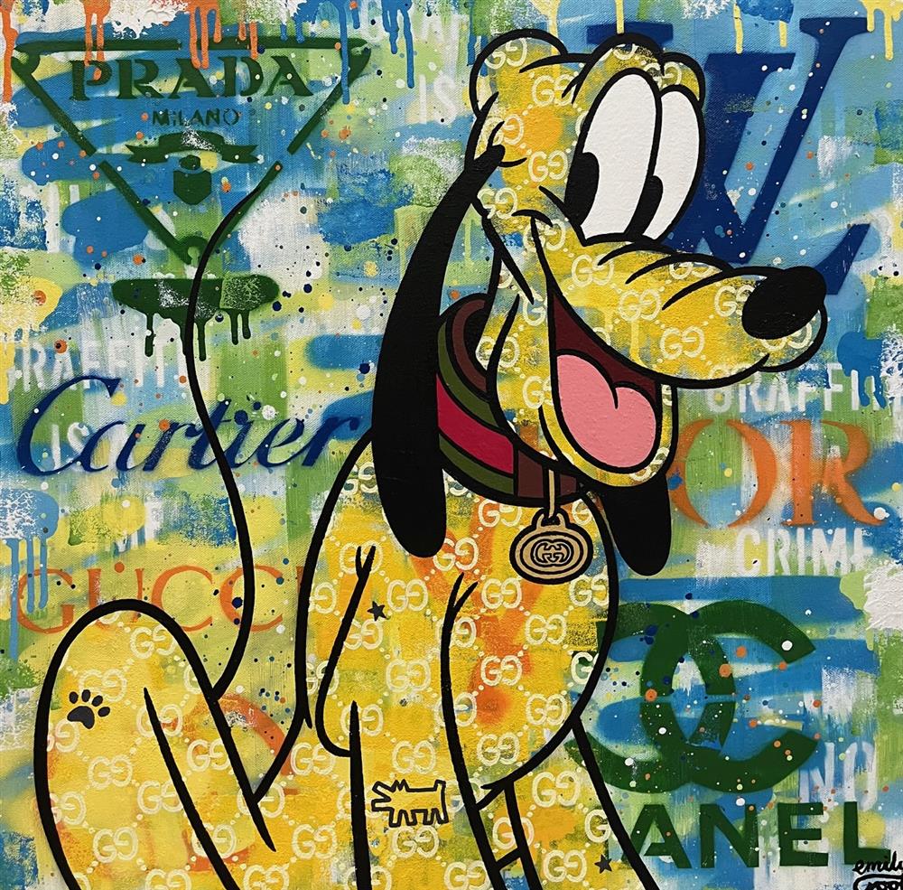 Emily Crook - 'Life Is Better With Me' - Framed Original Art