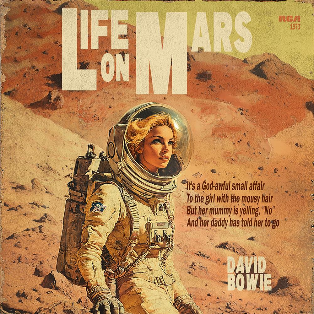Linda Charles - 'Life On Mars' - LP Song Book Collection - Limited Edition