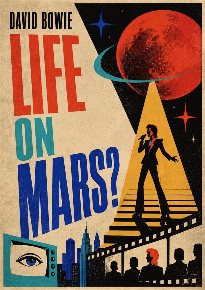 Linda Charles - 'Life On Mars' - ReSouled - Framed Limited Edition