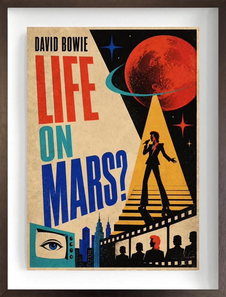Linda Charles - 'Life On Mars' - ReSouled - Framed Limited Edition