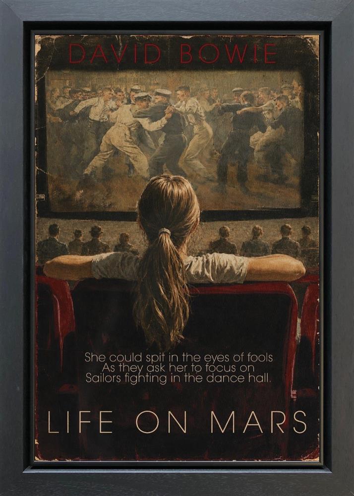 Linda Charles - 'Life On Mars' - Framed Original Artwork