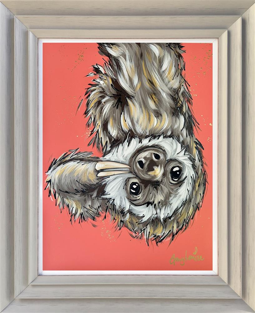 Amy Louise - 'Life Upside Down' - Framed Original Art