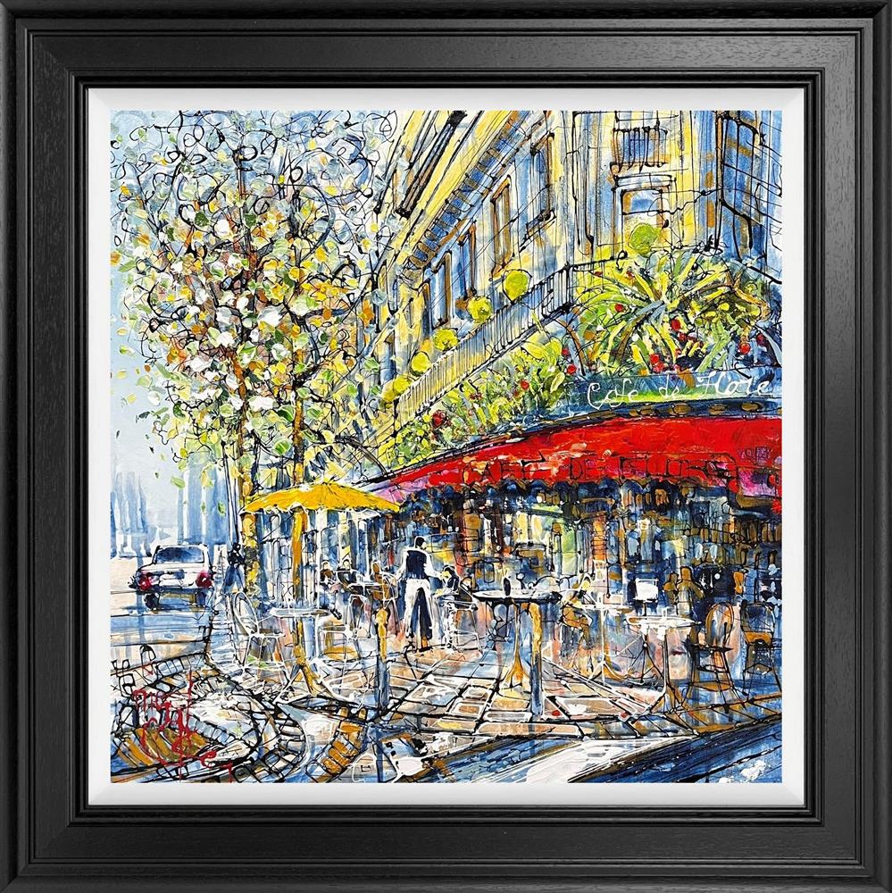 Nigel Cooke - 'Life With Coffee' - Framed Original Artwork