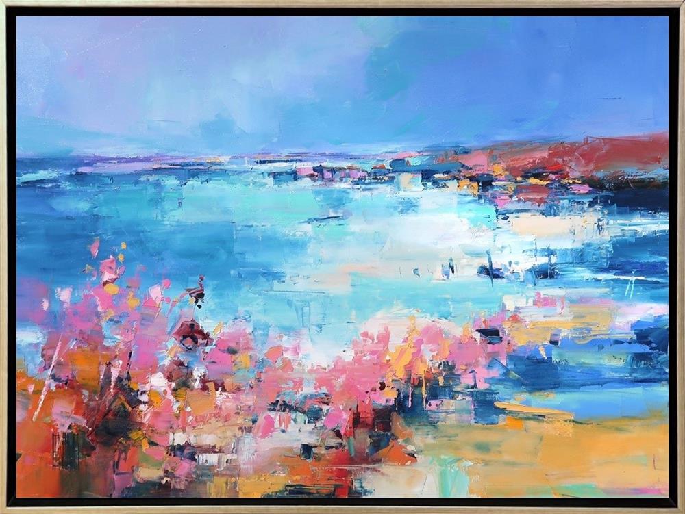 Hervé Lenouvel  'Light At The Edge Of The Horizon' - Framed Original Artwork