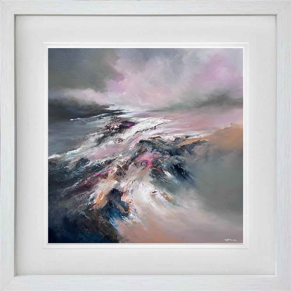 Alison Johnson - 'Light Cascade' - Framed Original Artwork