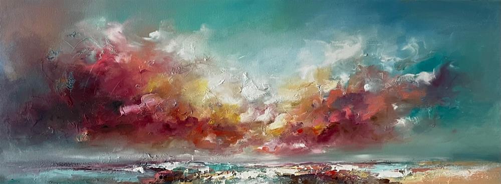 Anna Schofield - 'Light On The Horizon' - Framed Original Artwork