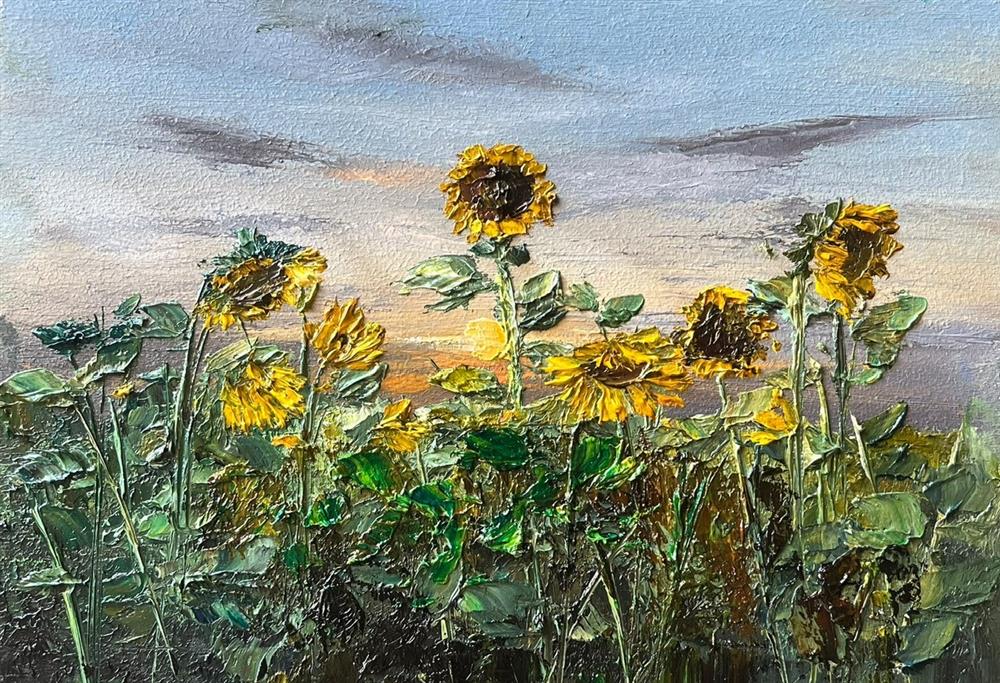 Kimberley Harris - 'Lights Of Summer' - Framed Original Artwork