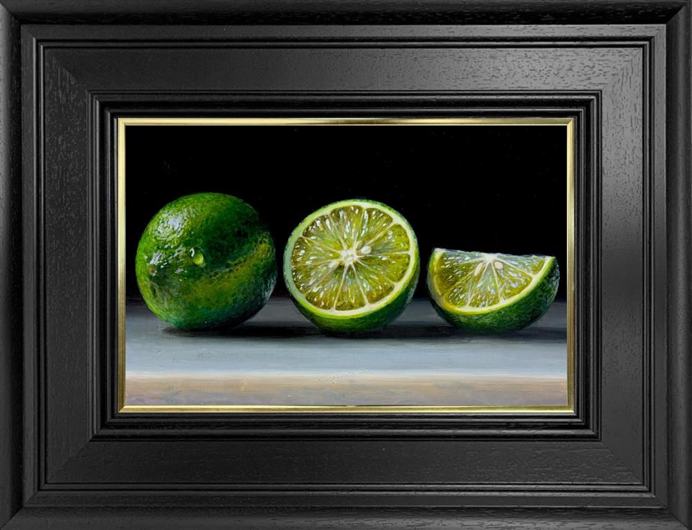 Tony Owens - 'Limes And Half Cut Limes' - Framed Original Artwork
